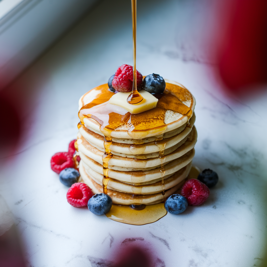 Fluffy Protein Pancakes