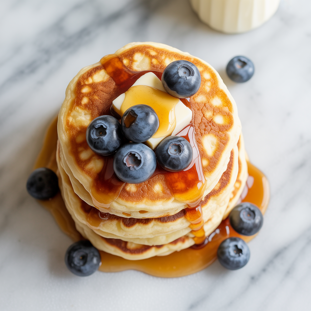 Classic Cottage Cheese Pancakes