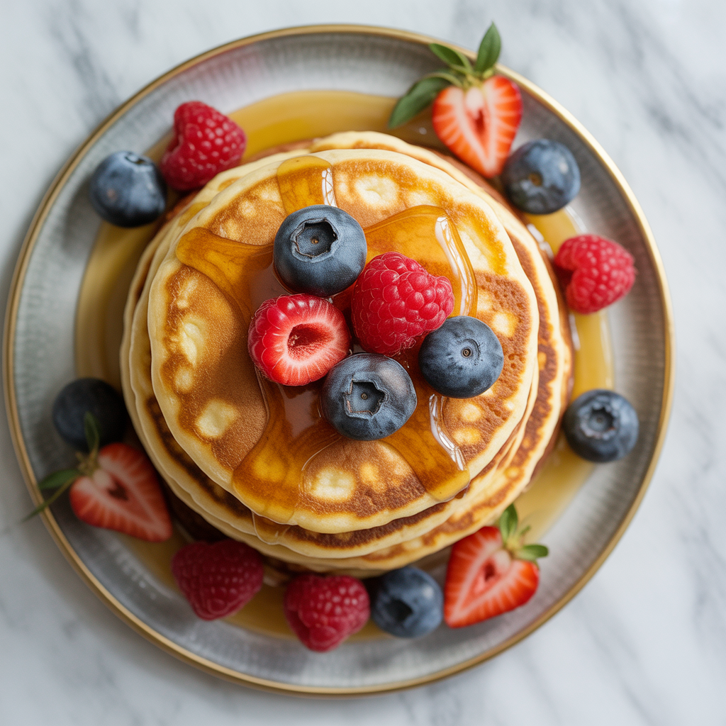 Cottage Cheese Almond Flour Pancakes