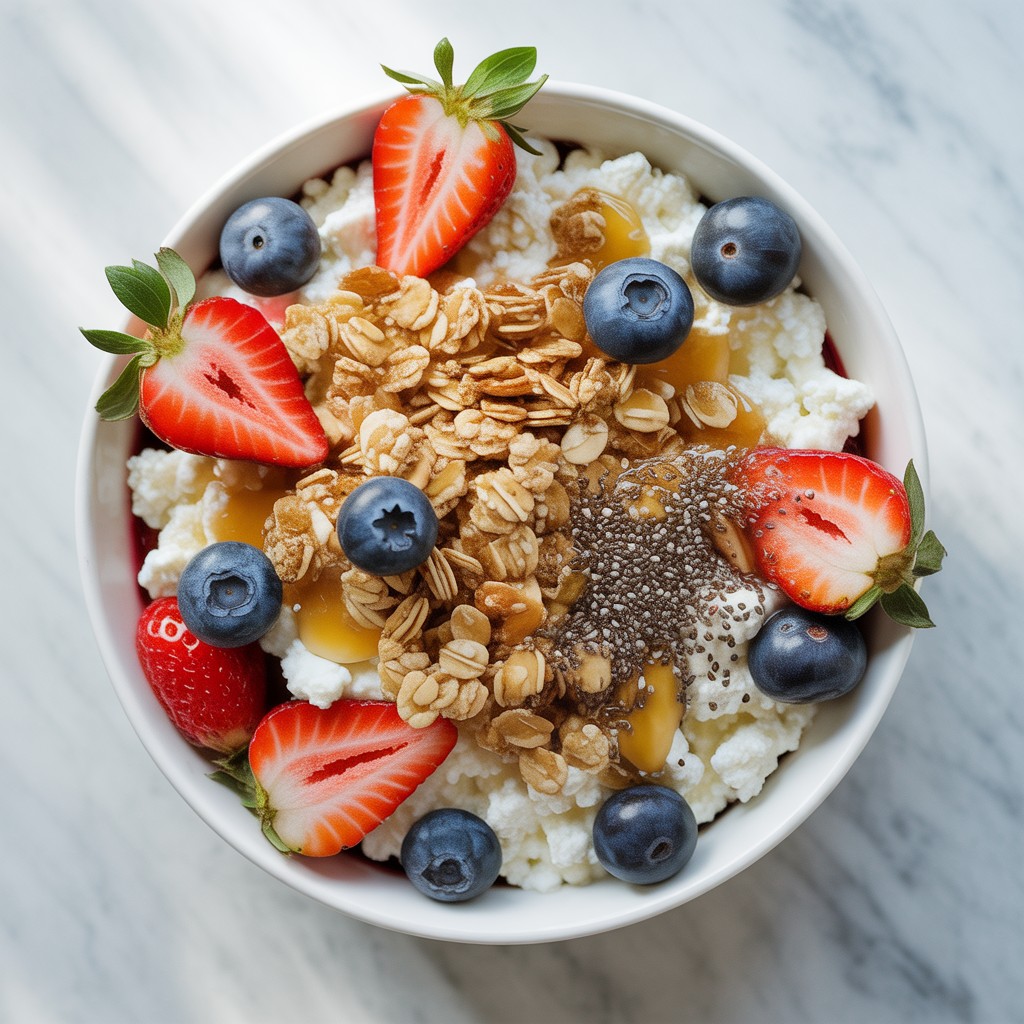Cottage Cheese Breakfast Bowl