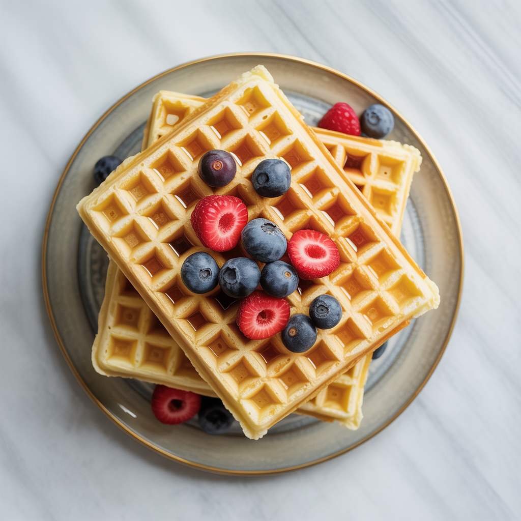 Cottage Cheese Waffles