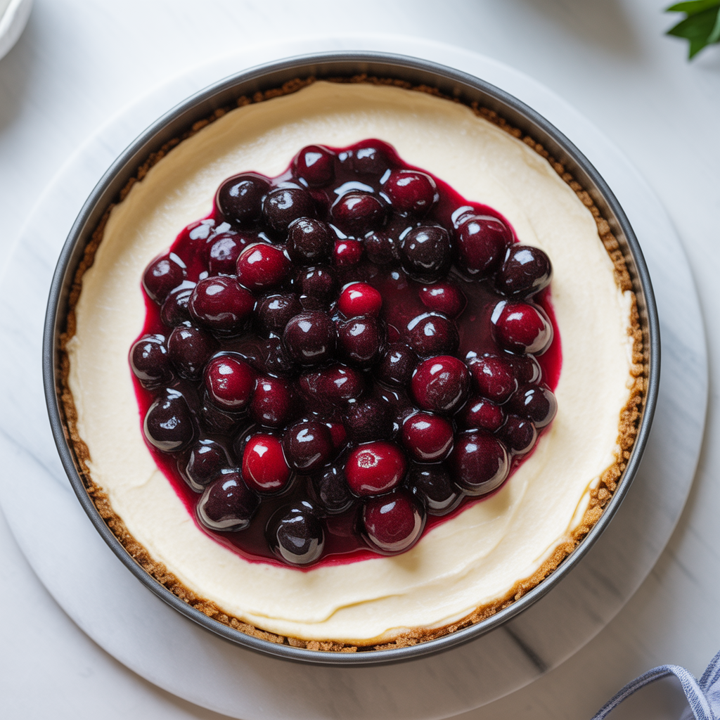 No-Bake Cottage Cheese Cheesecake