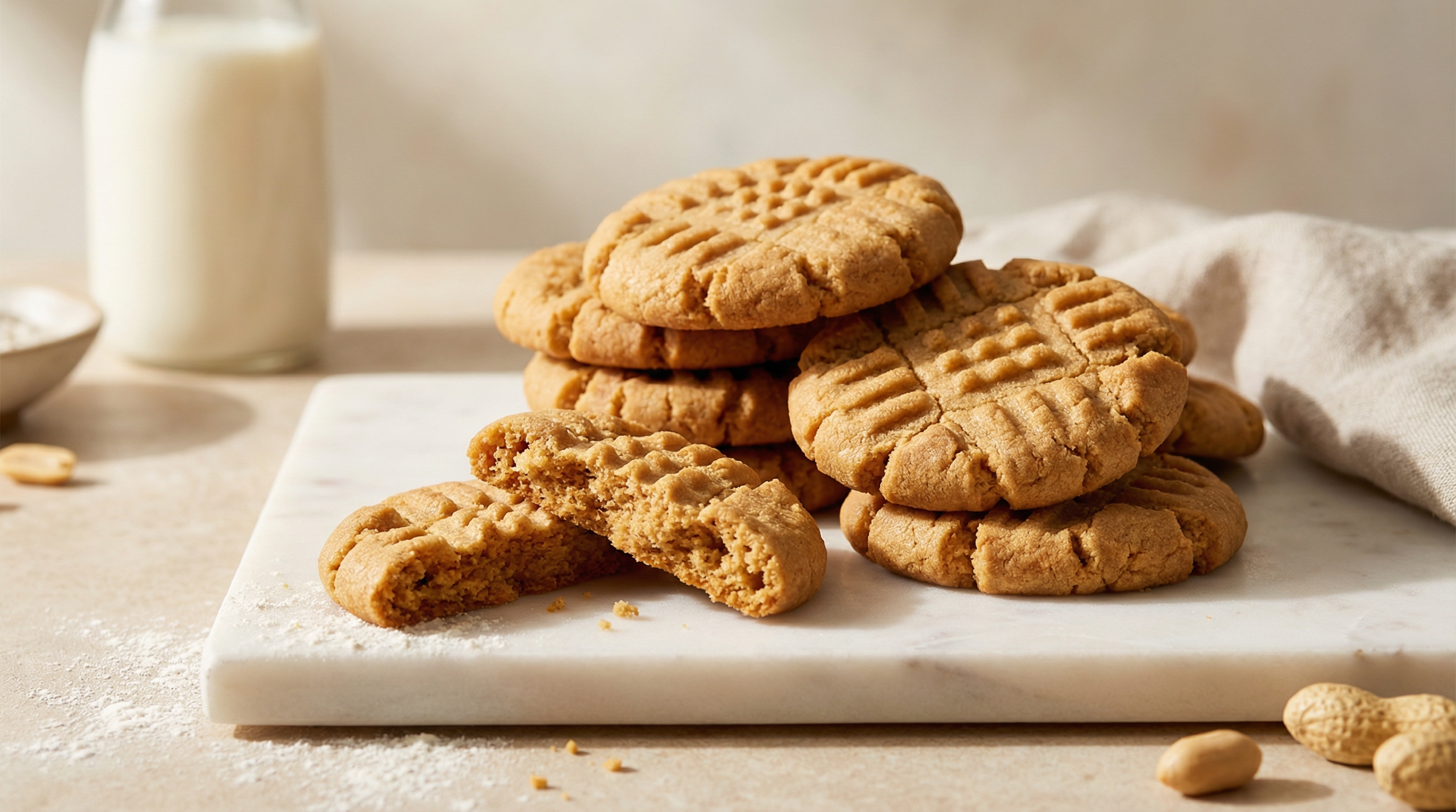 Peanut Butter Protein Cookies